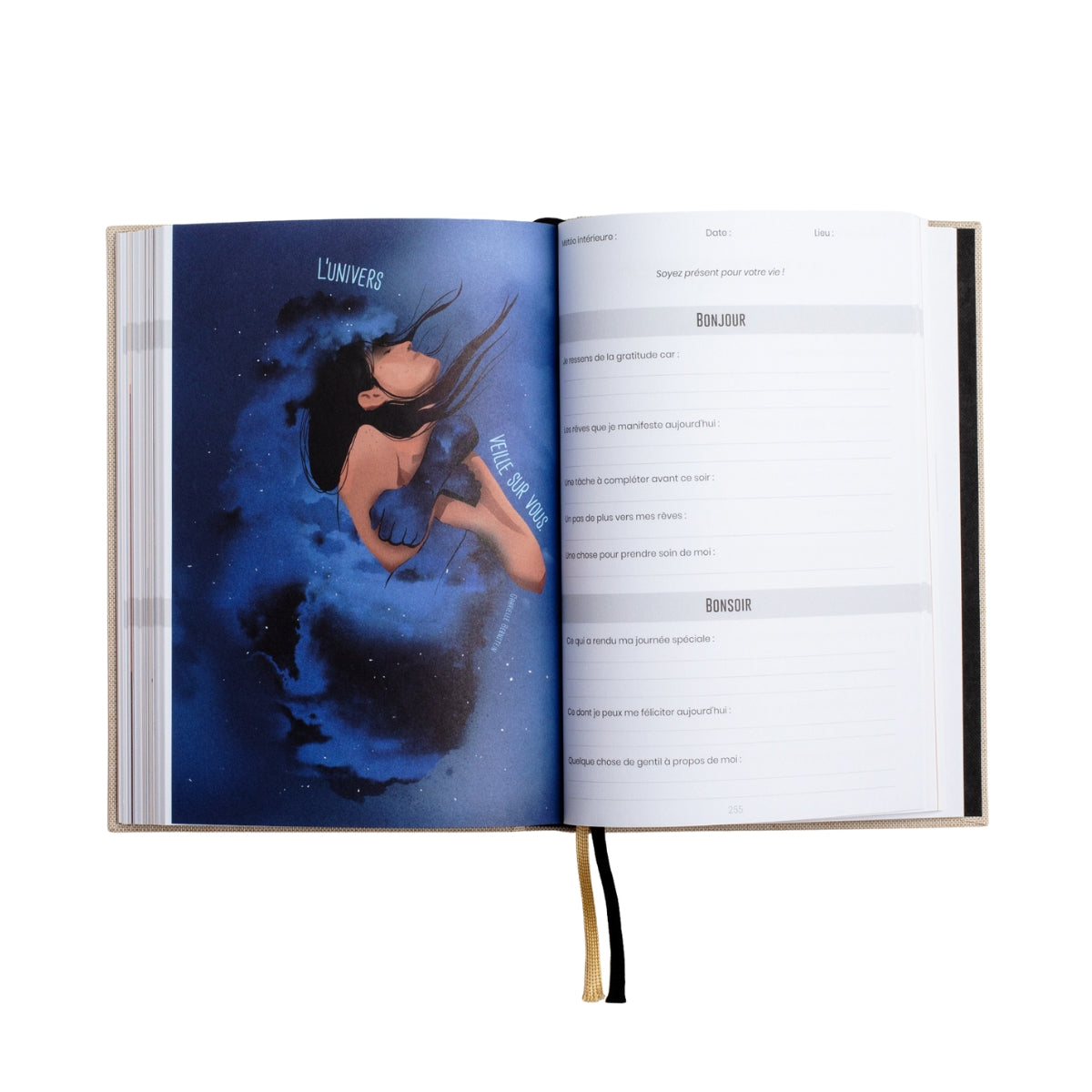 Guided well-being journal
