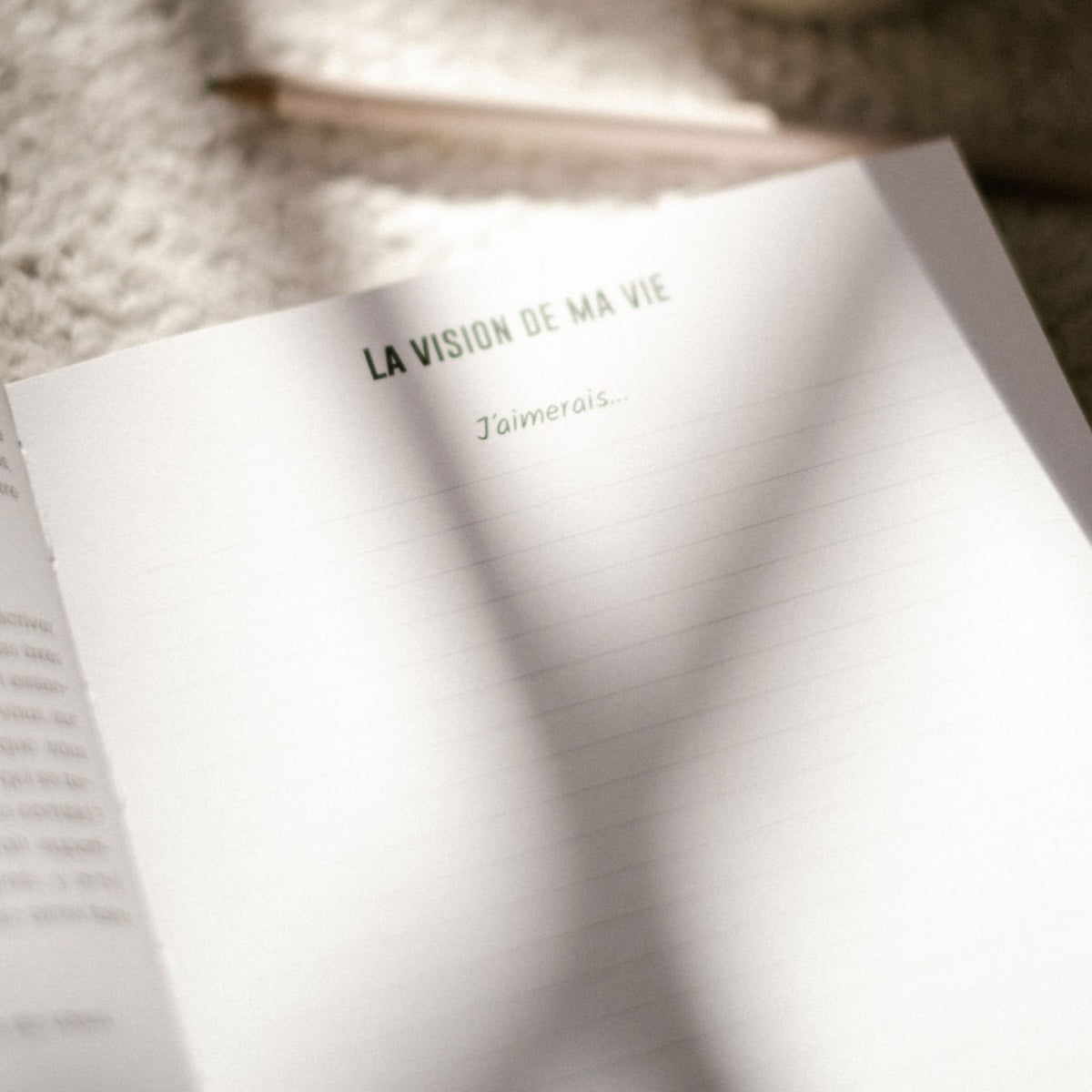 Guided well-being journal