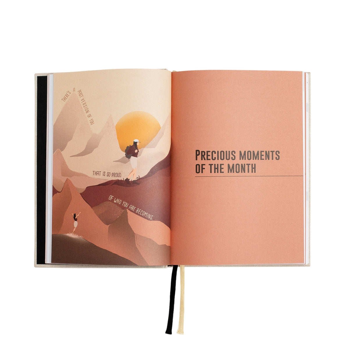 Guided well-being journal