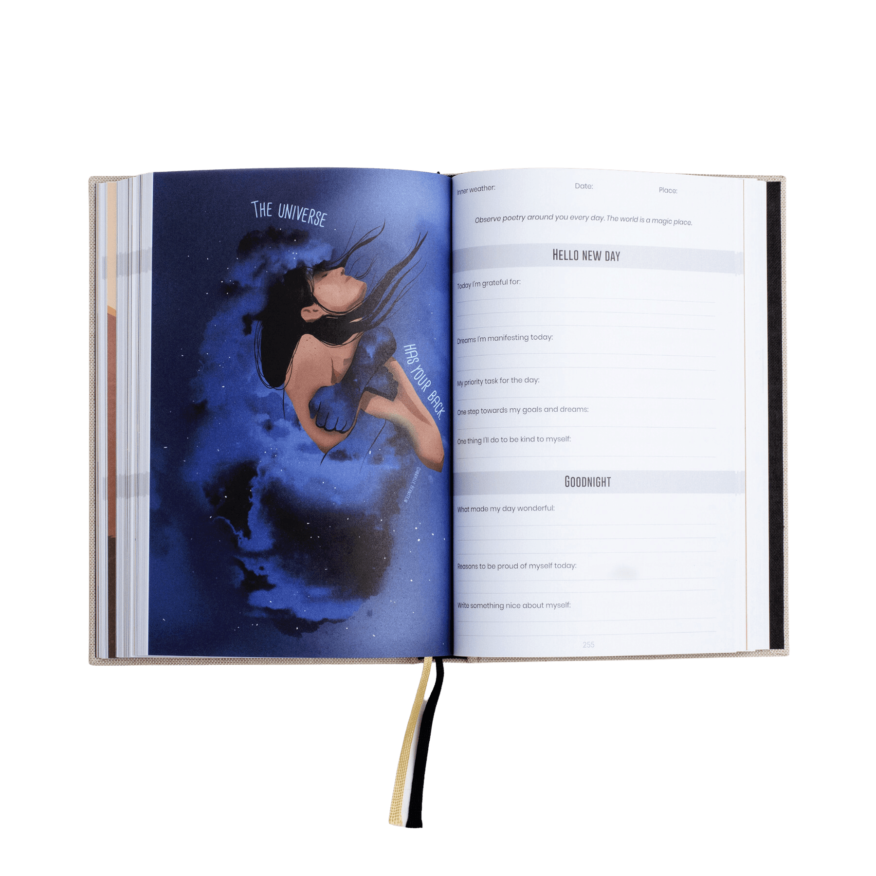 Guided journal for a fulfilled & balanced life