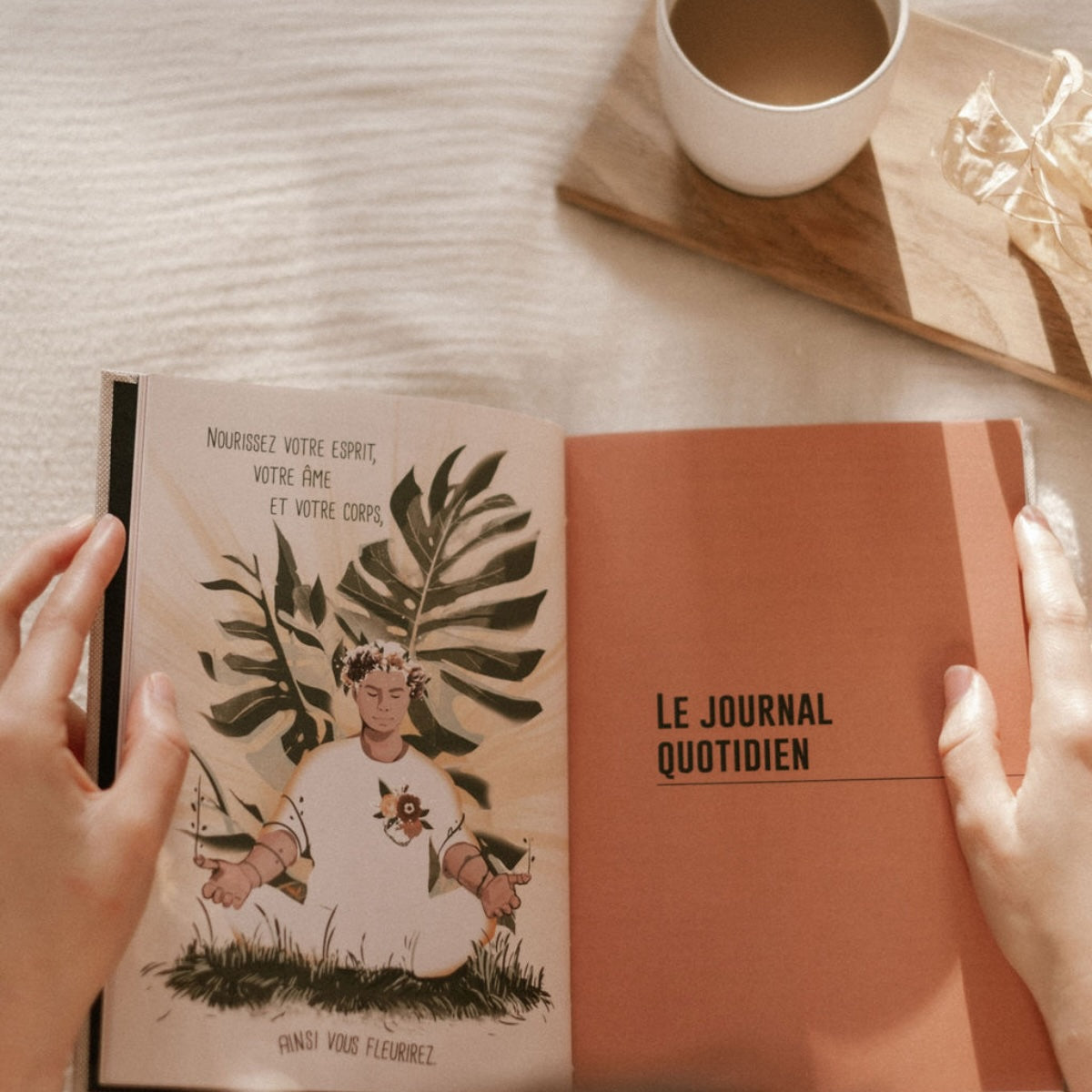 Guided well-being journal